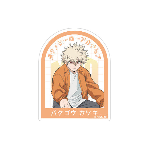 『僕のヒーローアカデミア』ステッカー Light color style (爆豪勝己)